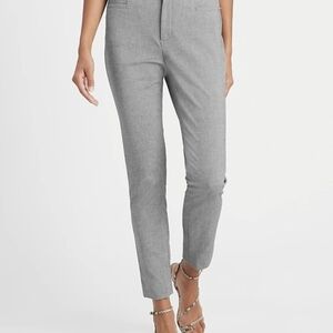 Banana Republi Sloan Pants Stylish Flat Front Gray Pants Size 10